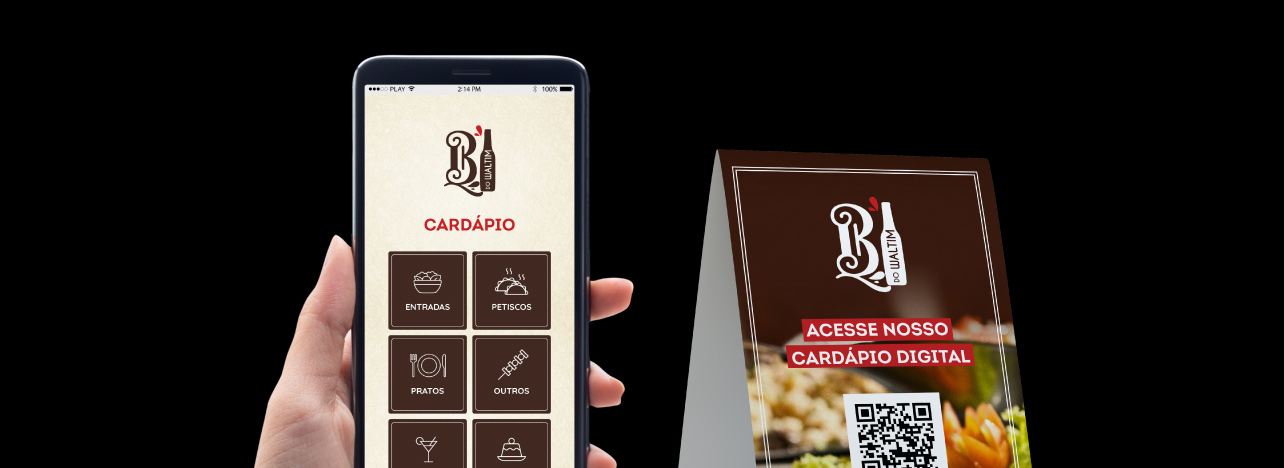 Cardápio Digital - Design Editorial - Buffo Design - Goiânia