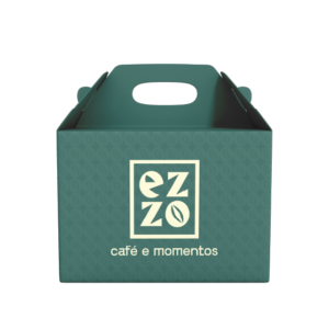 Caixa com alça - Design de Embalagem - Buffo Design - GoiÂnia